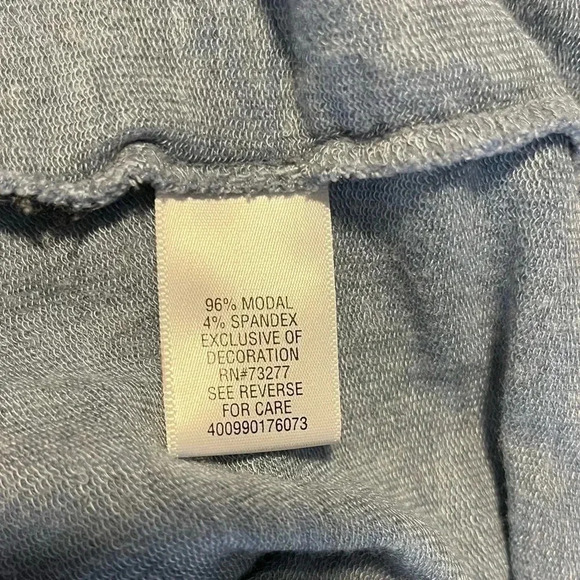 SIMPLY VERA Light Blue Sleeveless Soft Cowl Neck Midi Woman Dress - Picture 3 of 4